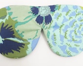 Sleep Mask Eye Mask Eye Pillow Eye Shade  Cotton front sleep mask with certified organic cotton backing