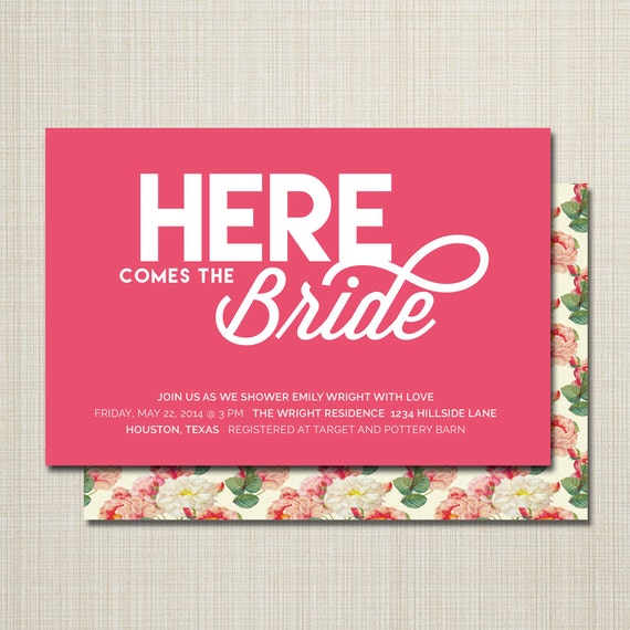 Bridal Shower Invitations Unique Bridal Shower Invitations