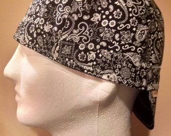 Skull Bandana Custom Made Welding Cap / Hardhat Liner