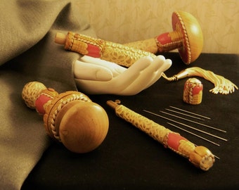 Neo Victorian Darning and Reweaving Tools Set