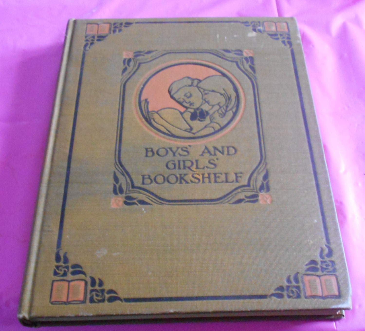 1912 BOYS AND GIRLS Bookshelf Book The by VintageVarietyFinds