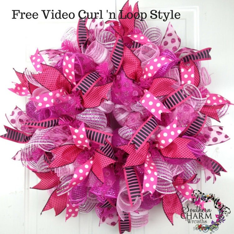 How to Make a Mesh Wreath How to Make a by SouthernCharmWreaths