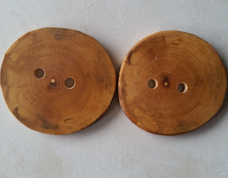 Rustic Wooden Buttons 3