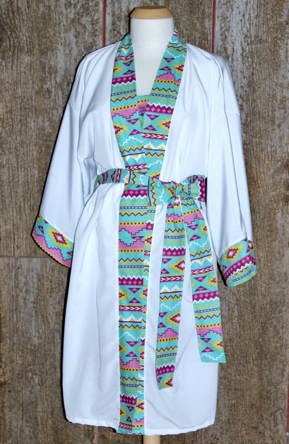 Maternity Hospital Nursing Robe Coordinate as a Delivery Robe with your Hospital Gown Super