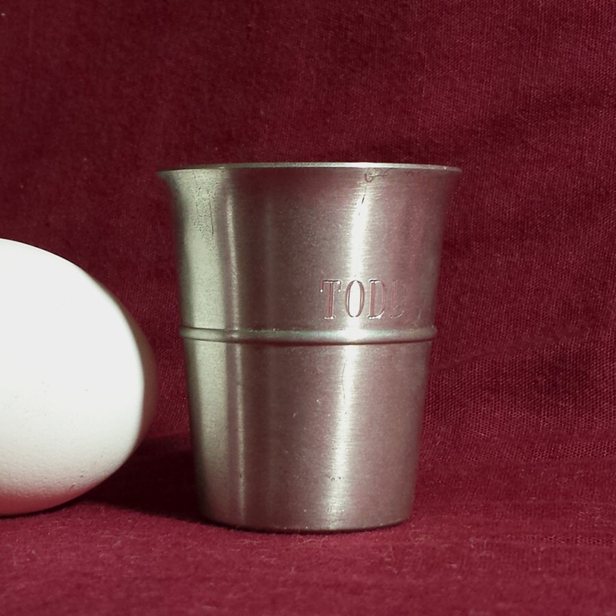 Vintage Reed & Barton Pewter Shot Glass for by GypsumMoonVintage