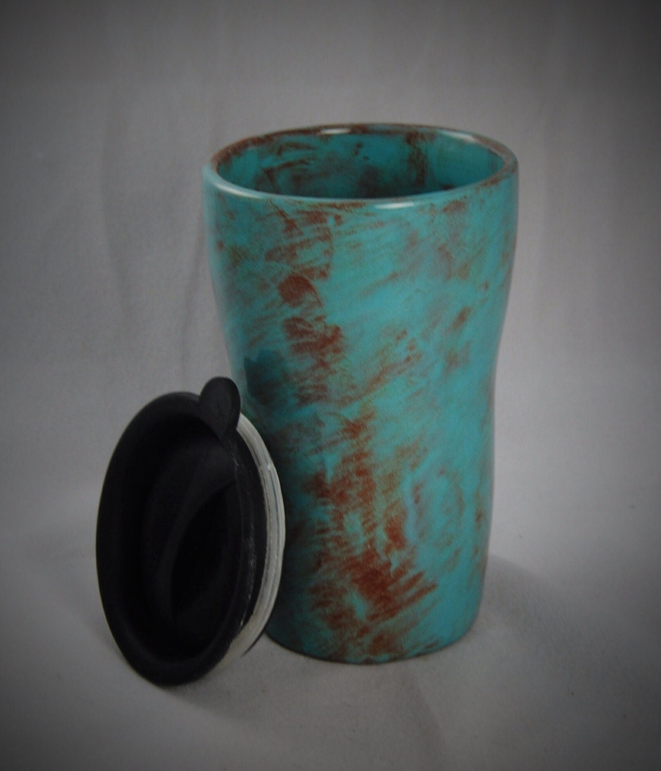 Ceramic Travel Mug/Tumbler with a lid