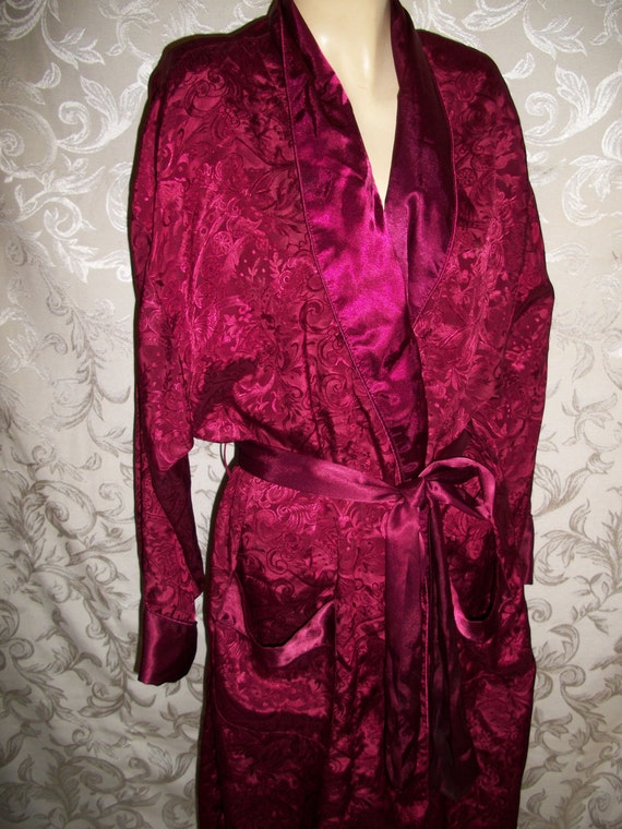 Vintage Victorias Secret Long Designer Robe by TheFrenchBoudoir