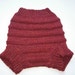 Hand Knitted Wool Cloth Diaper Cover Soaker Wool Nappy Cover Diaper Wrap Baby Diaper Cover Knit Cloth Diaper Yarn size Large 12-18 Months.