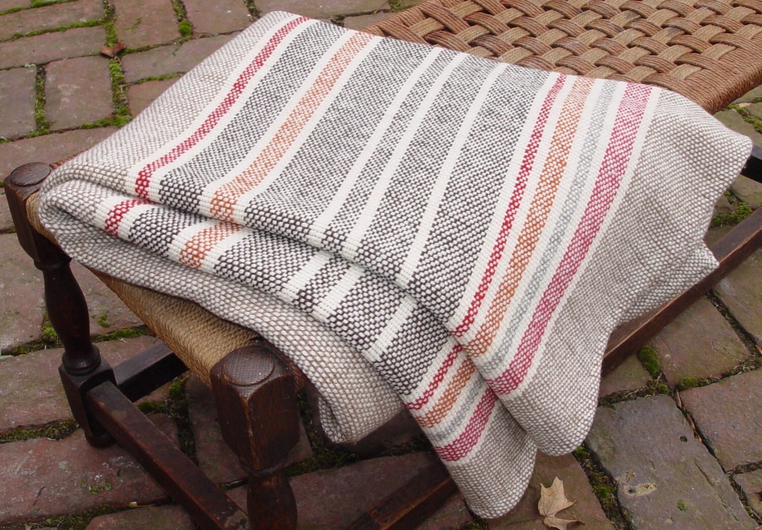 Hand Woven Merino Wool Blanket