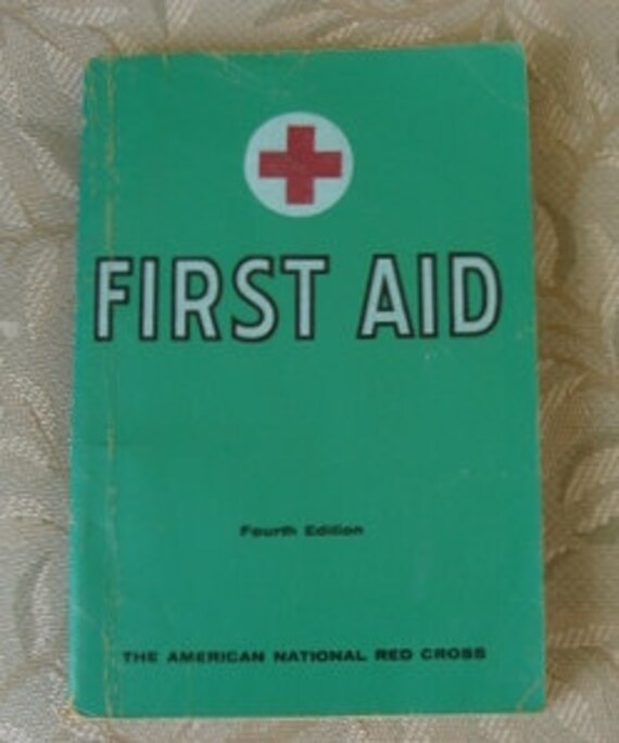 First Aid Book Red Cross Fourth Edition 1957