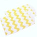 YELLOW chevron favor bags - 20 mini 2.75 x 4 chevron party favor bags - mini chevron gift bags, small wedding favor bags, party favor bags