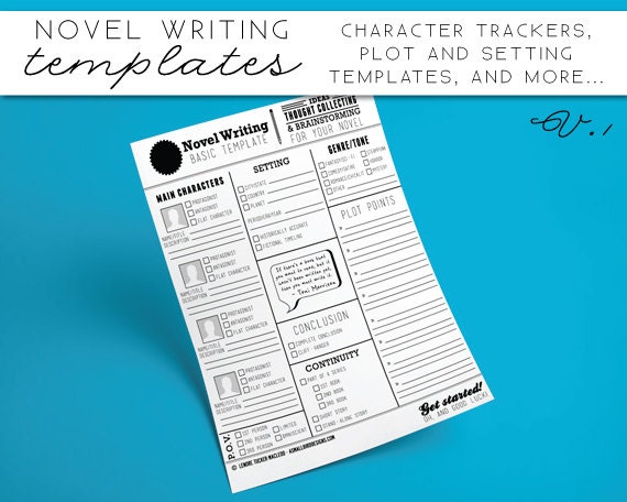 Novel Writing Templates V1