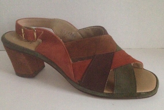 Vintage Selby Shoes Womens Size 7 Narrow Slingbacks 7N Fifth Avenue ...