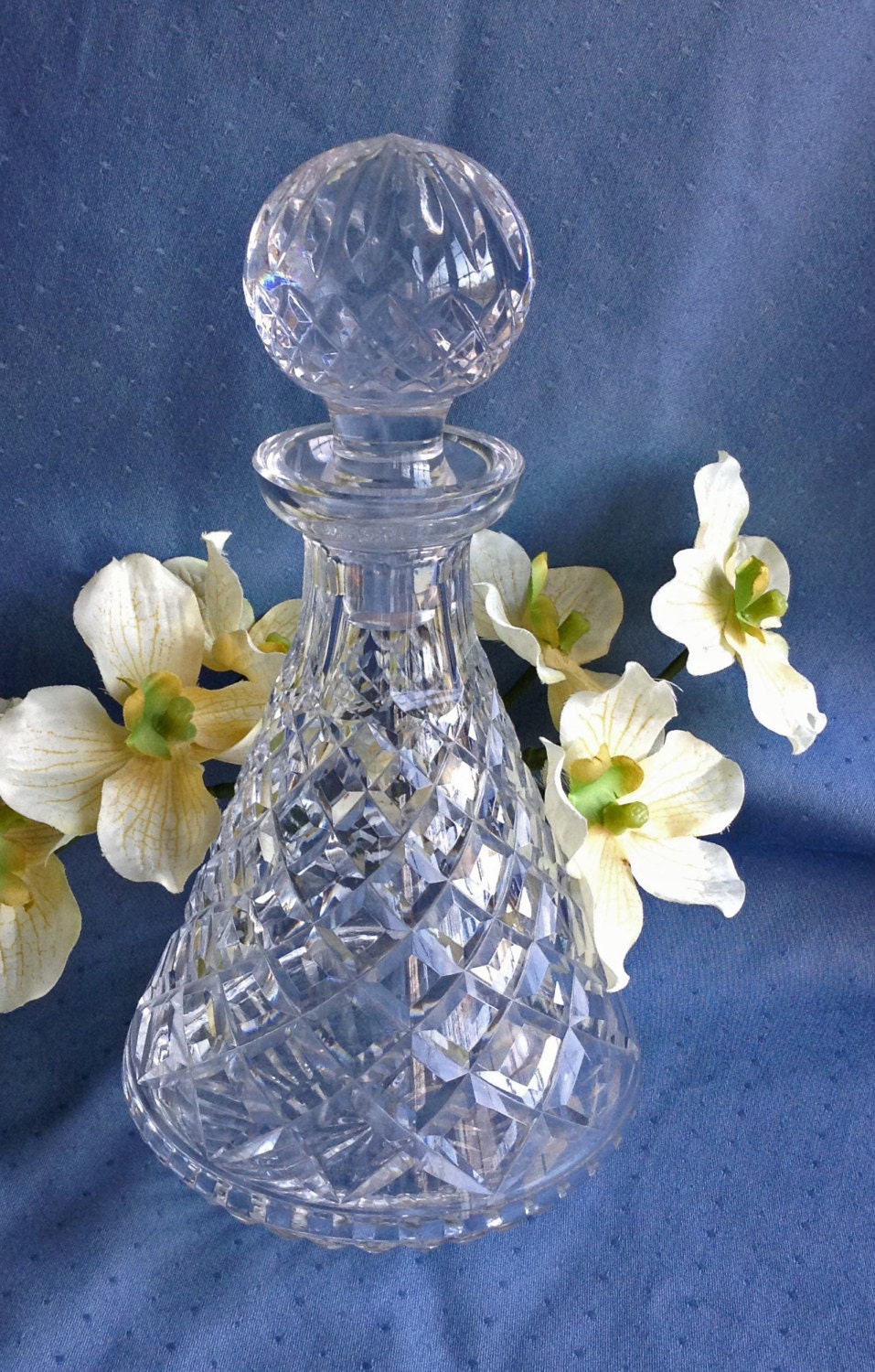 Waterford Decanter Alana Pattern MINT Irish by KathyKupboard