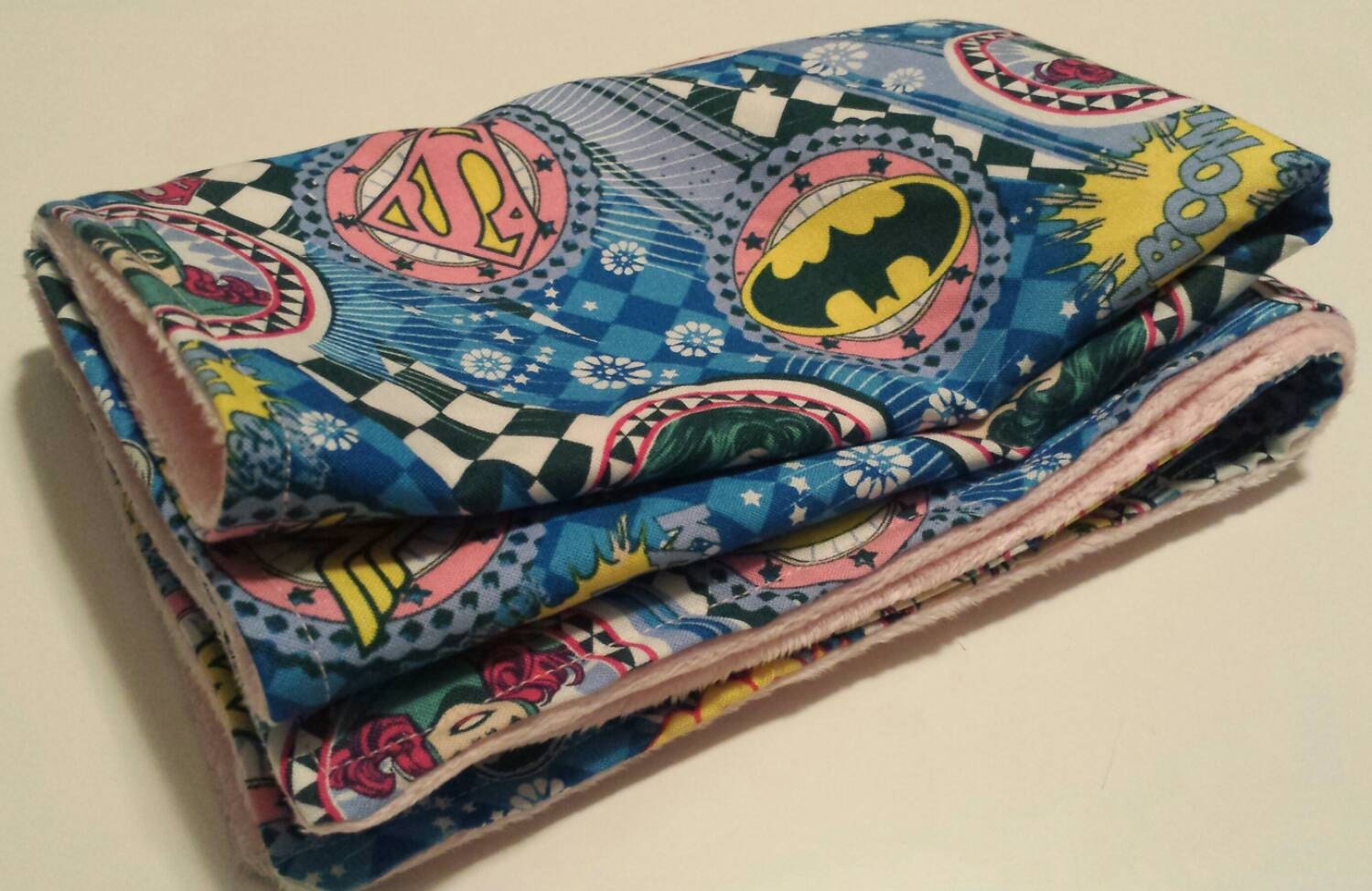 Super Hero Girl Baby Blanket