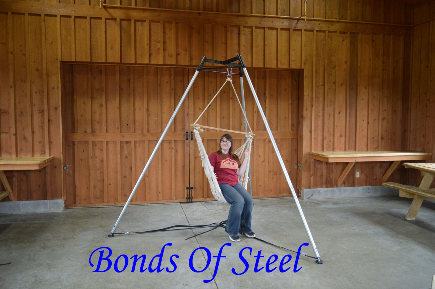Bonds of Steel Portable Suspension Tripod Oversized Topper and