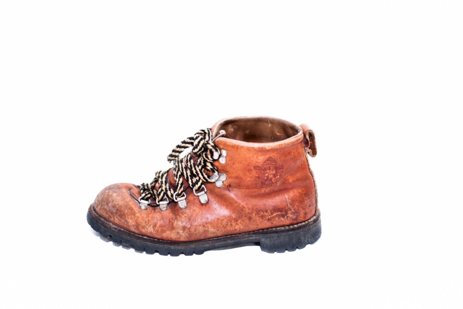 womens brown leather hiking boots