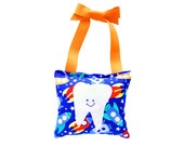 Tooth Fairy Pillow Boys Tooth Fairy Door Personalized Tooth Fairy Pillow Gift for Boys Personalized Kids Tooth Fairy Pouch