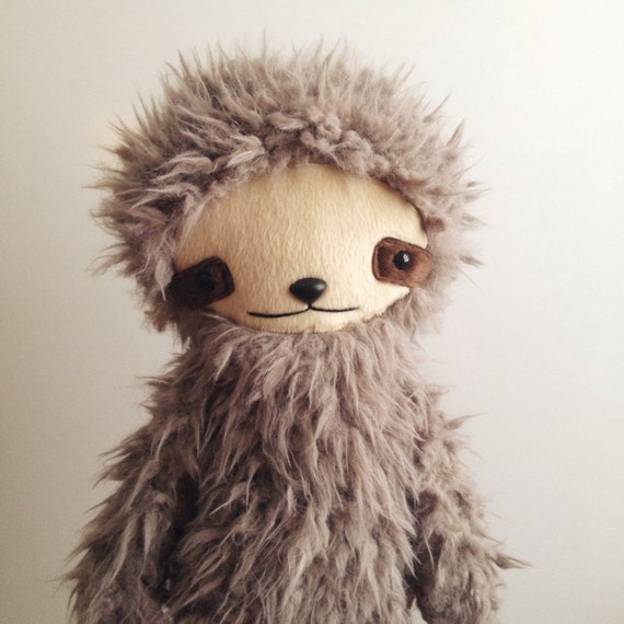 sloth plushie aj