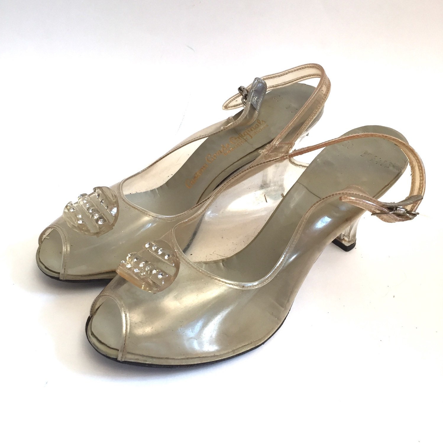 Vintage Lucite Heels