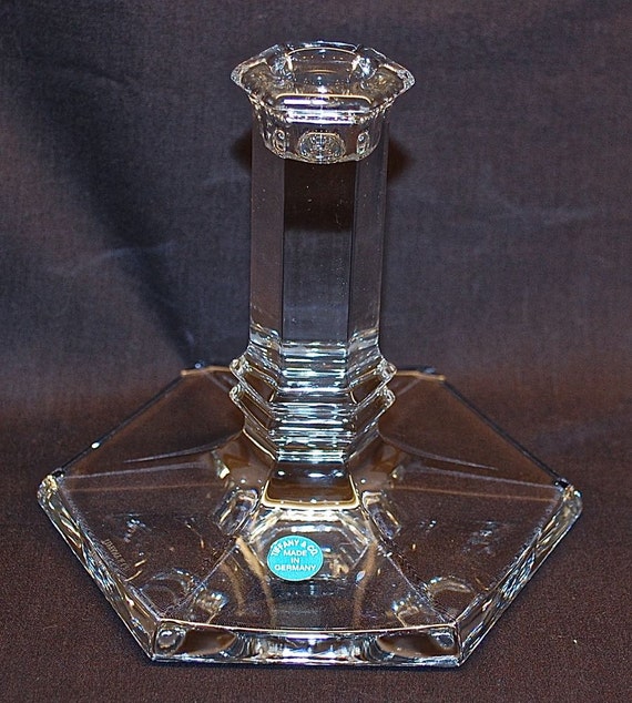 TIFFANY & Co. WINDHAM crystal six sided candle