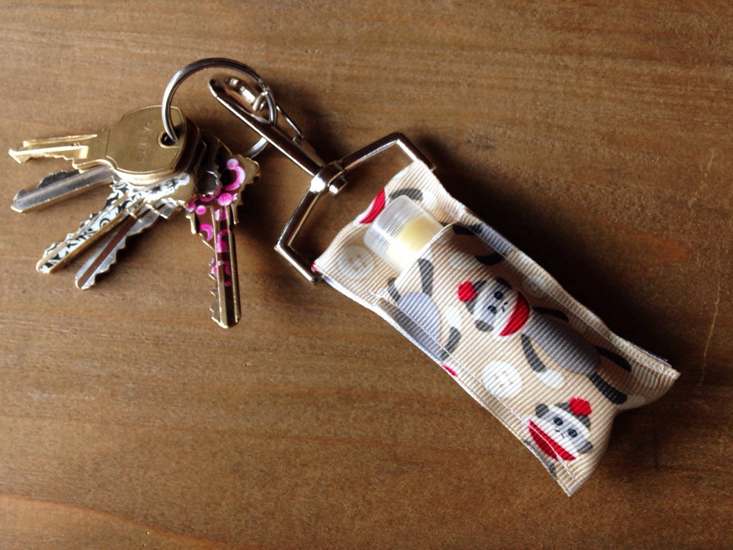 Lip Balm Holder Keychain by LipLove by LipLove on Etsy