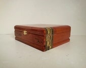 cigar box . box for assemblages . cigar boxes . supplies . craft supplies . A. Fuente cigar box