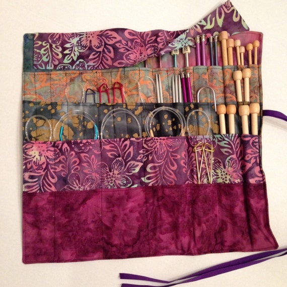 Large Knitting Needle Case/Organizer