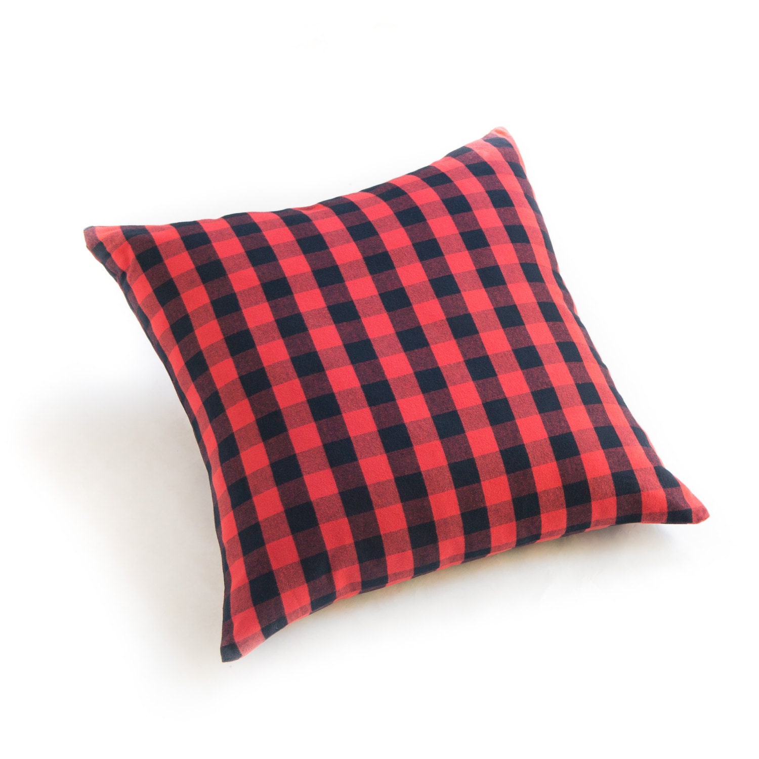 Buffalo Check Plaid Red 24 Pillow