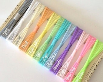 Nylon Baby Headbands Soft stretch 2.5" You pick colors - see item details - white Pink Ivory black red lavender mint blue yellow fushia