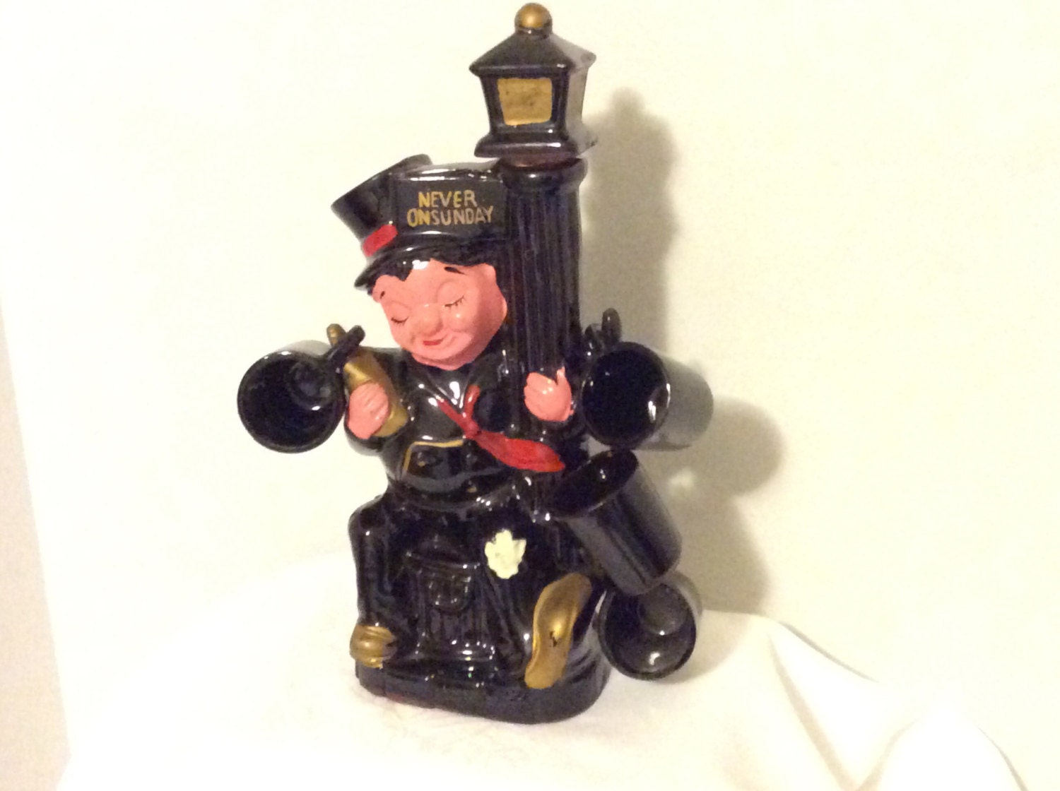 Novelty Decanter Never On Sunday Whiskey Decanter by bellesgirl