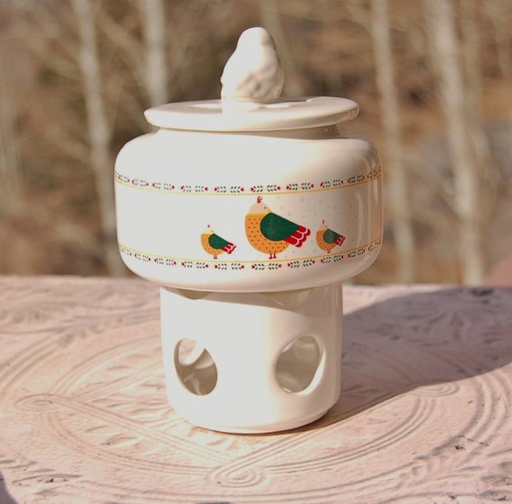 Chicken Simmering Potpourri Pot Warmer Candle