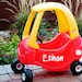 Cozy Coupe Personalized Name Decals