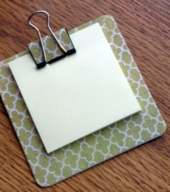 sticky note holder miniclip board memo holder