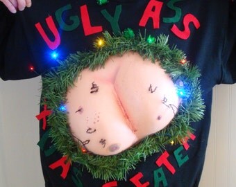 ugliest xmas sweater ever ugly ass x mas black christmas gross unique size - Big And Tall Christmas Sweaters ugliest xmas sweater ever ugly ass x mas black christmas gross unique size - Big And Tall Christmas Sweaters