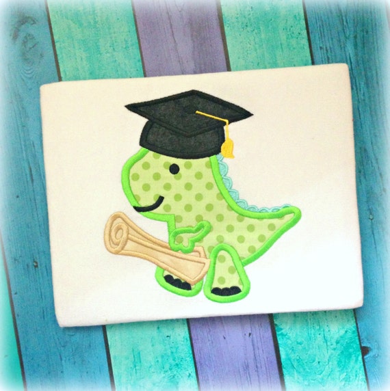 graduation dinosaur plush