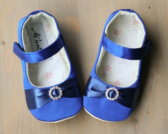 20% OFF Plain WHITE or IVORY baby girl shoes christening