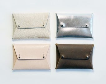 Sensible LEATHER ENVELOPE WALLET | Card Holder