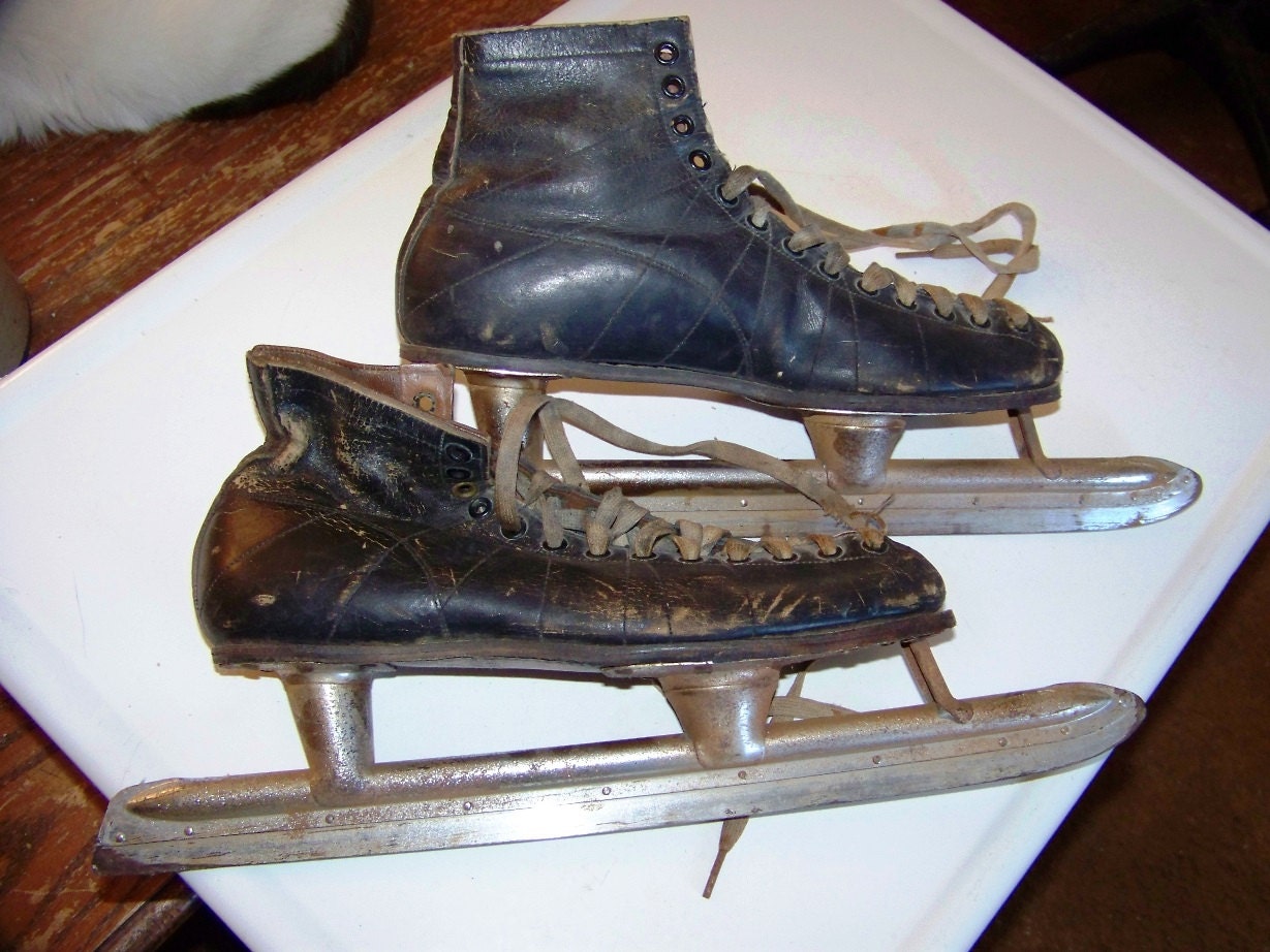 mens leather ice skates