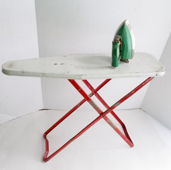 Vintage Toy Metal Ironing Board by NanNasThings on Etsy