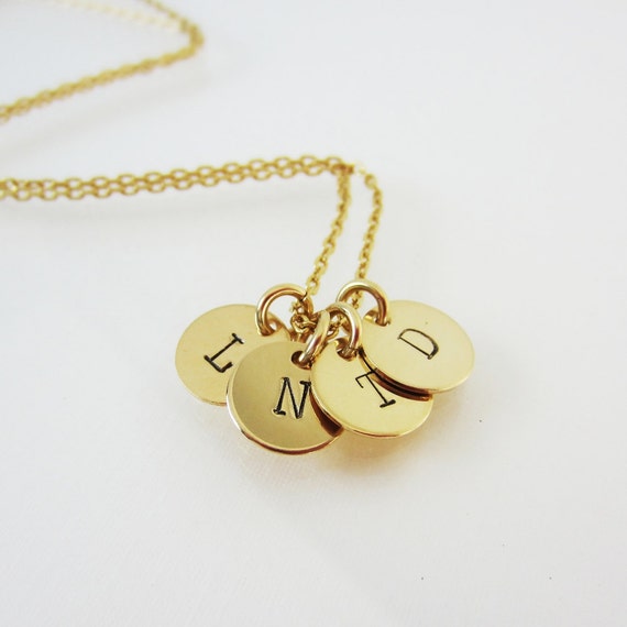 Personalized Initial Necklace Children Initial by AdrianaSparks