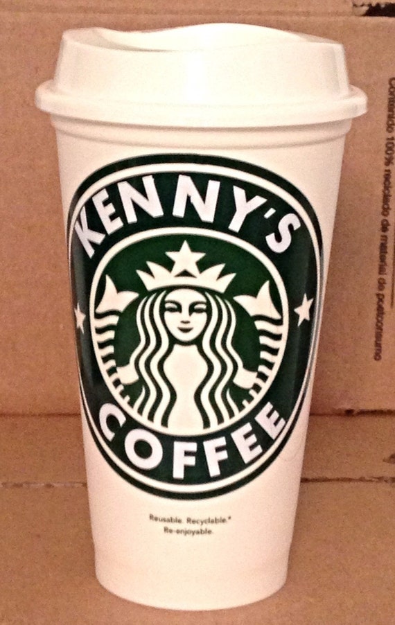 Starbucks Personalized 16 oz Grande Plastic Cup