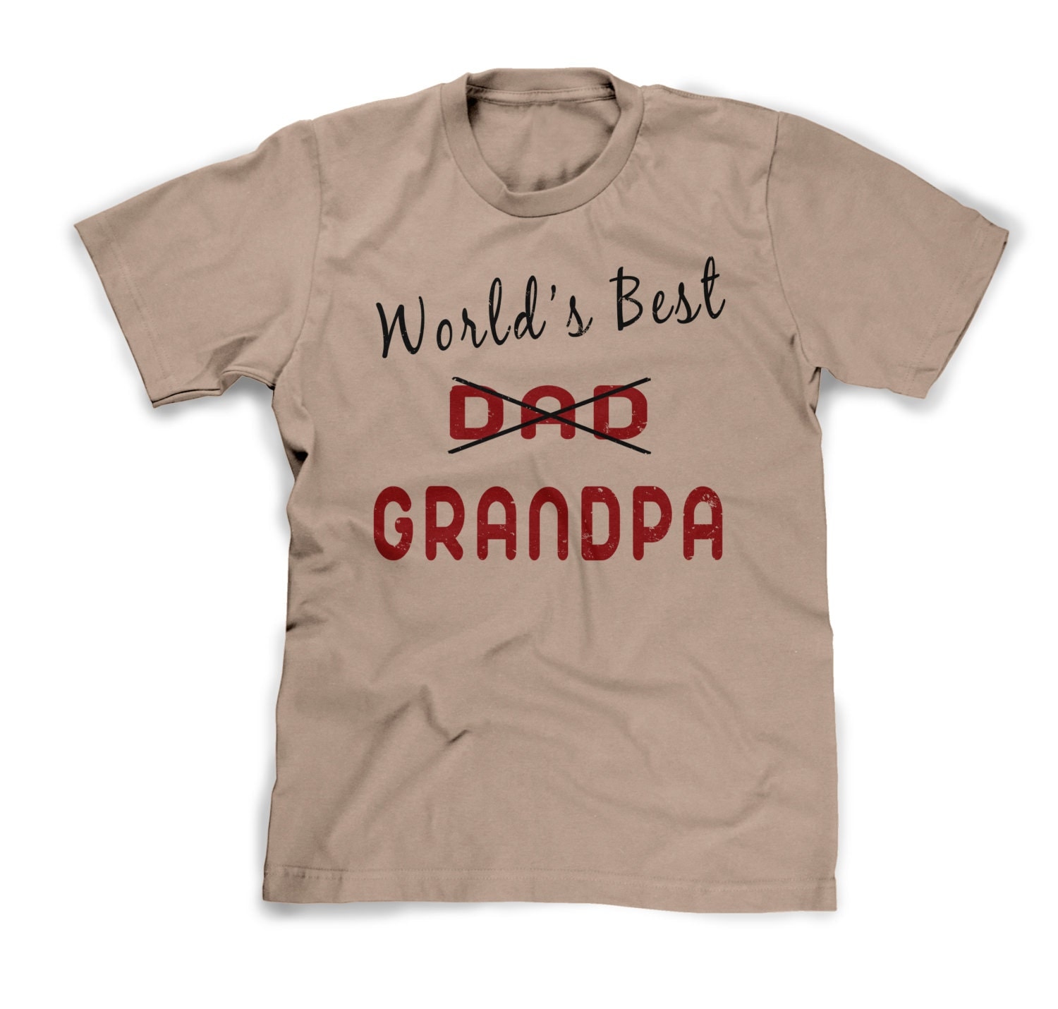 Worlds Best Grandpa Shirt Promoted To Grandpa By Funhousetshirts