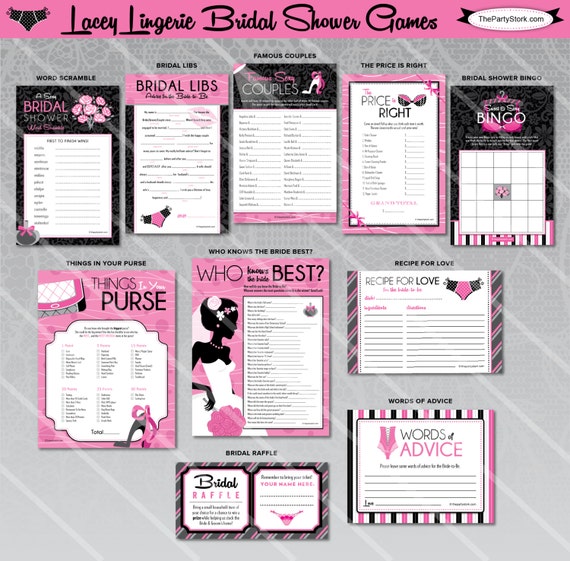 Lingerie Bridal Shower Games 80