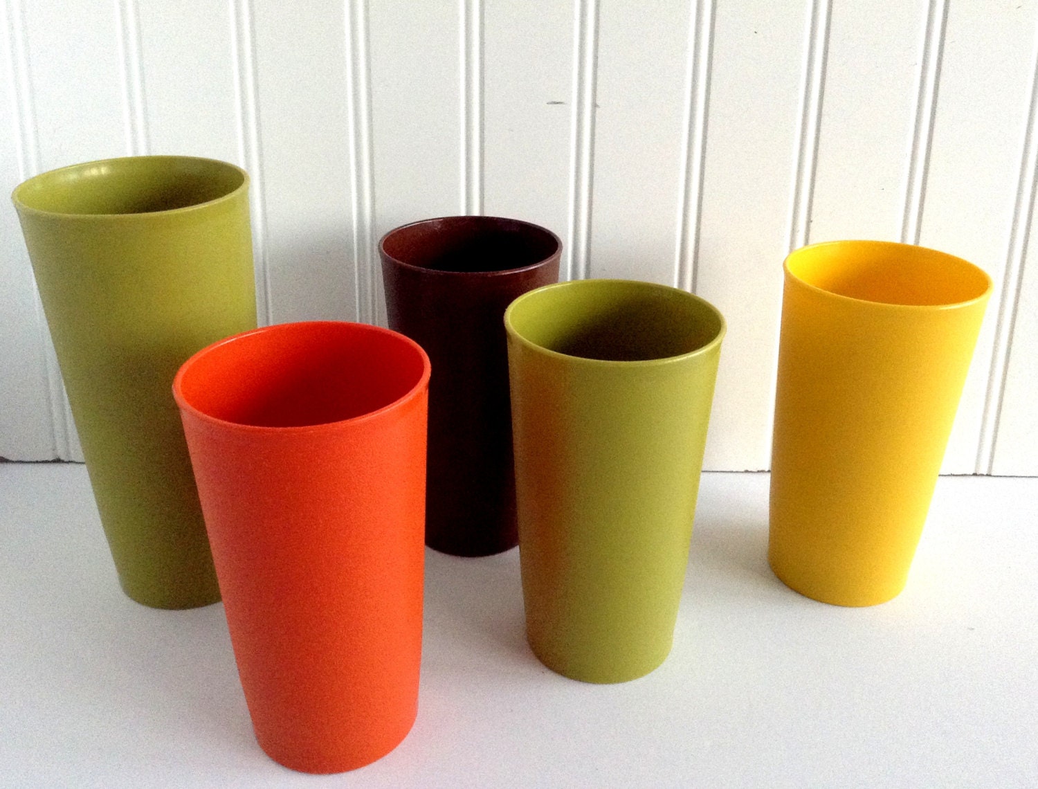 Vintage Tupperware Tumblers / 12 OZ / Vintage by mamiezvintage