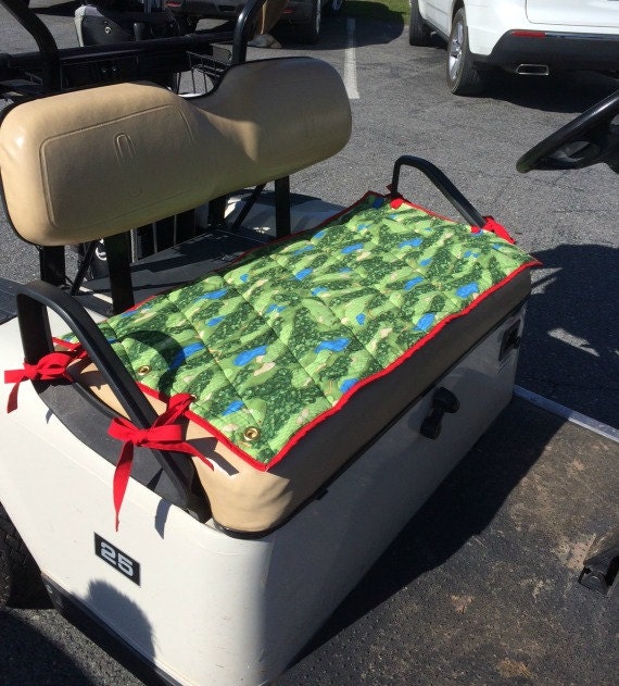 Golf cart seat cover quilted seat cover fits most golf