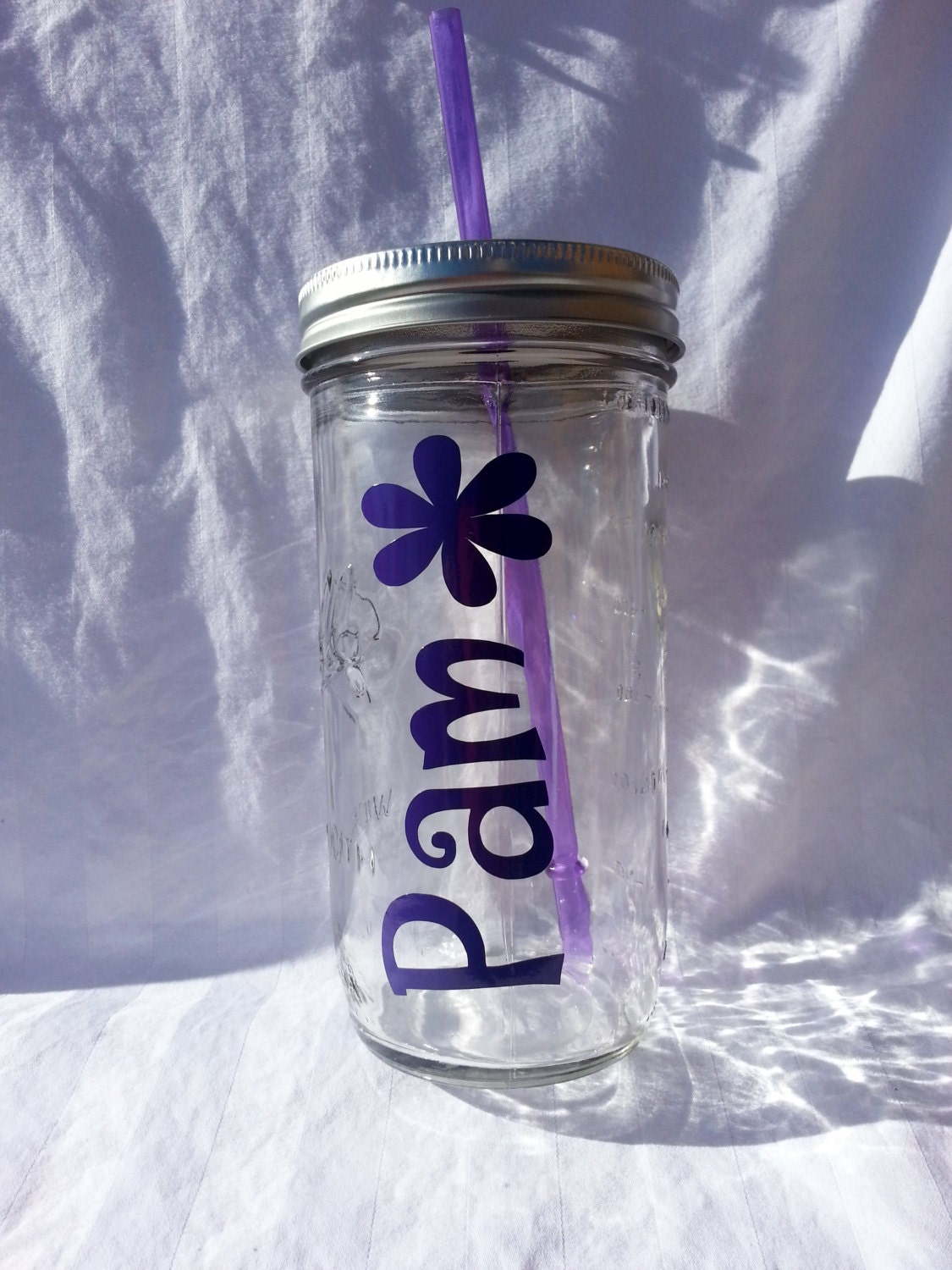 DIY Mason Jar Personalized Mason Jar Drink Custom Mason Jar