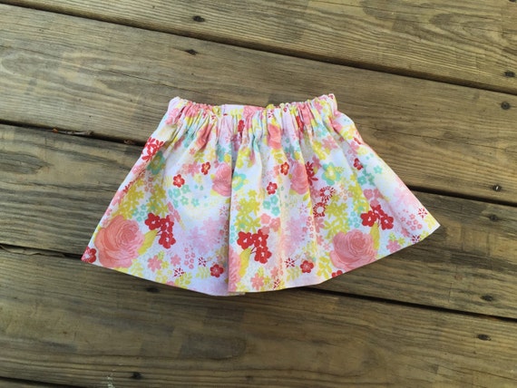 Bright Floral Baby Skirt... Flower by ShaneAndShelbyShop on Etsy