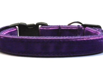 Posh Velvet Breakaway Cat Collar