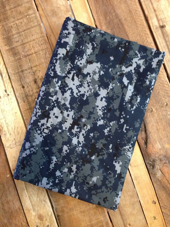 Navy NWU Military baby blanket by QuiltsAndLace on Etsy